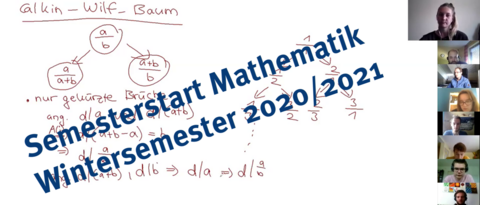 Schmuckbild Semesterstart virtuell